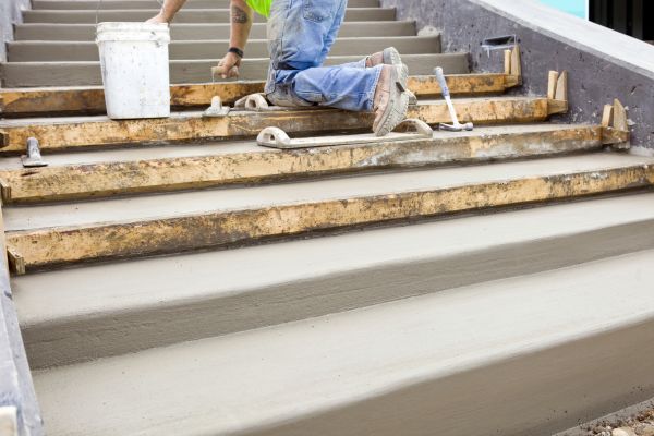 Concrete Steps Pouring in San Francisco